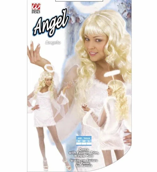 Disfraz de Ángel Bueno para Mujer Adultos Widmann